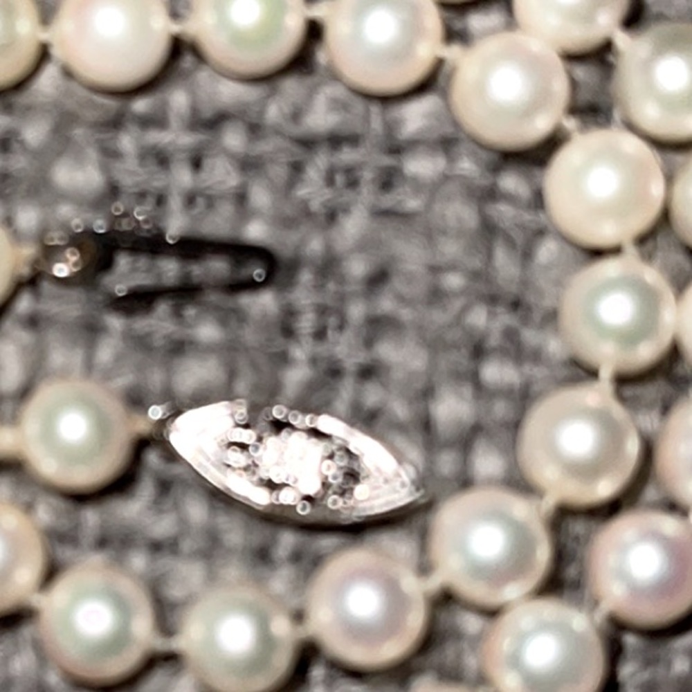 Genuine pearls